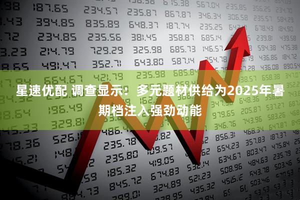 星速优配 调查显示：多元题材供给为2025年暑期档注入强劲动能
