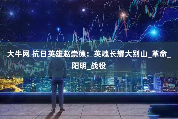 大牛网 抗日英雄赵崇德：英魂长耀大别山_革命_阳明_战役
